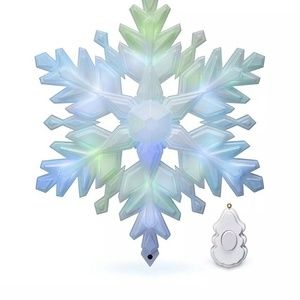 Hallmark Stunning Snowflake Christmas Tree Topper